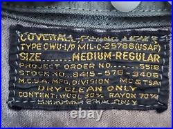 United States Air Force USAF Military Jumpsuit MIL-C-25786 Flying Mens Medium