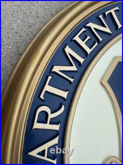 United States Air Force USAF Reserve 14.5 Official Round Wall Plaque Award