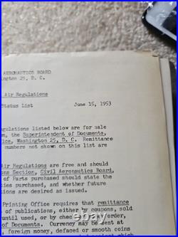 United States Air Force & United States Navy Pilots Handbook 1953s East Us