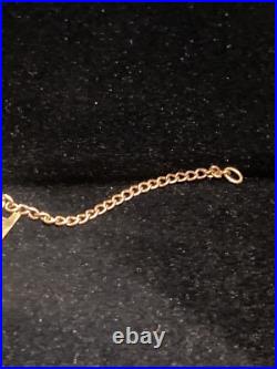 United States Armed Air Force World War 2 Bracelet Rare 10kt Gold Em Stamped