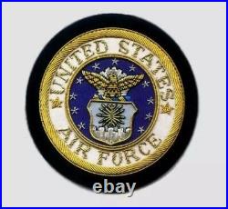 United states Air Force Bullion wire Blazer Badges Set Of 5