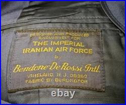 Unopened Vintage Imperial Iranian Air Force Uniform Jacket Rare Item 1970s