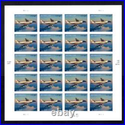 Us 2007 Air Force One Full Sheet Face Value $92