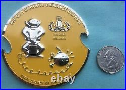 Us Air Force Explosive Ordnance Disposal (eod) 966th Eod Flight Ol-b Coin