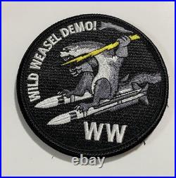 Us Air Force F-16 Wild Weasel Demo Team Patch Army