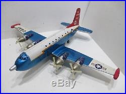 Us Air Force Globemaster C-124 Friction Power Made In Japan Vg Cond Works Good