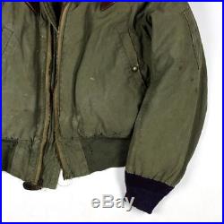 Us Army Air Forces Corps Usaaf Flight Jacket Type B-15a Rough Wear Size 38