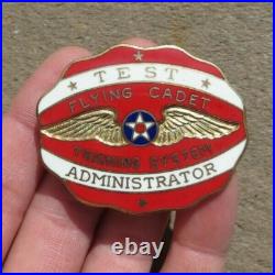 Usaaf Us Army Air Force Test Administrator Flying Cadet Training System Badge