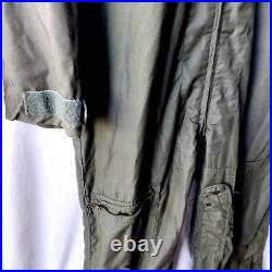 Usaf Flightsuit Flyers Coveralls Size 46 L Vintage 1972