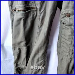 Usaf Flightsuit Flyers Coveralls Size 46 L Vintage 1972