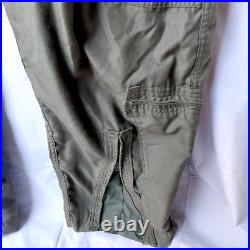 Usaf Flightsuit Flyers Coveralls Size 46 L Vintage 1972