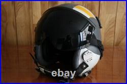 Usaf Pilot Flight Helmet Hgu-55/p Black Sun Visor