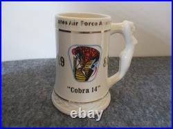 Usaf Steins/mugs 1980 (3) Cobra Snoopy Unicorn Army Hall Fame Ranger Estate Usaf Steins/mugs 1980 (3) Cobra Snoopy Unicorn Army Hall Fame Ranger Estate