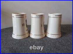Usaf Steins/mugs 1980 (3) Cobra Snoopy Unicorn Army Hall Fame Ranger Estate