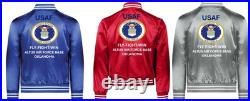 Usafjoint Base Anacostia-bolling D. C. Satin Jacketusaf Official License