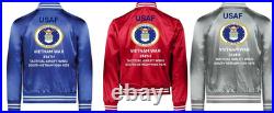 Usafvietnam314th Tactical Airlift Wingsoutsatin Jacketusaf Official License