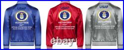 Usafvietnam314th Tactical Airlift Wingsoutsatin Jacketusaf Official License