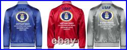 Usafvietnam314th Tactical Airlift Wingsoutsatin Jacketusaf Official License
