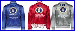 Usafvietnam314th Tactical Airlift Wingsoutsatin Jacketusaf Official License