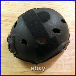 Used L/XL Ops Core Carbon Black Helmet Non Ballistic PJ USAF Crye