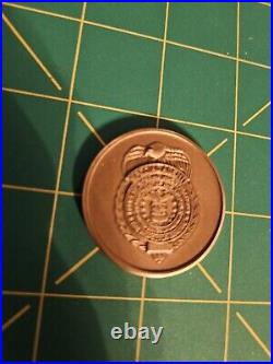 VERY RARE OSI Counterintelligence Challenge Coin USAF AFOSI Swift & Silent CI