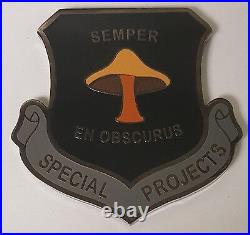 VHTF AREA 51 USAF Air Force Special Projects Semper En Obscurus Always In Dark