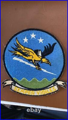 VIETNAM ERA USAF 965th AIRBORNE EARLY WARNING & CONTROL SQ SEMPER VIGILES PATCH