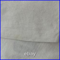 VINTAGE 70s USAF US Air Force T Shirt Military USGI Cotton Ringer Size Small