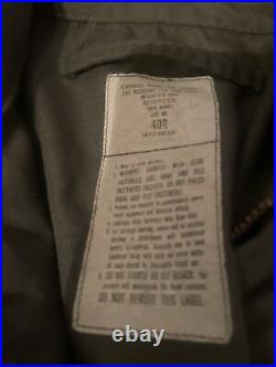 VINTAGE Air force combat shirt & 3 vintage united states air force coveralls