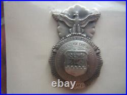 VINTAGE USAF Badge Pin Department Of The Air Force NIB Beautiful Obsolete LOOK