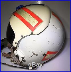 Vintage Usaf Flight Pilot Helmet United States Air Force