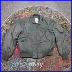 VTG 90s Flyer's Summer FR Jacket Mens L CWU-36 P Air Force Military Pilot Bomber VTG 90s Flyer's Summer FR Jacket Mens L CWU-36 P Air Force Military Pilot Bomber