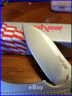VTG Kershaw USA 1720 Junkyard Dog Gaylean Design Nov 07 Airforce Knife MIB NOS