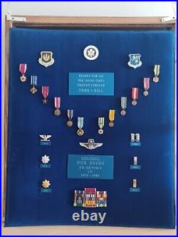 VTG U. S Air Force Lot Of Colonel Medals And Batches USAF In Europe 1979-1983