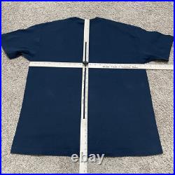 VTG United States Air Force Shirt Mens XL Navy Blue Alstyle Apparel Fighters Jet