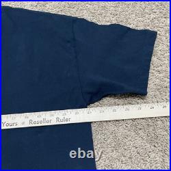 VTG United States Air Force Shirt Mens XL Navy Blue Alstyle Apparel Fighters Jet