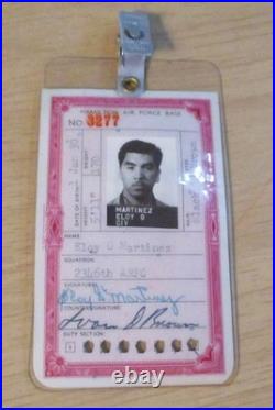 VTG circa 1950 HAMILTON AIR FORCE BASEAirman IDENTIFICATIONNASA Employee