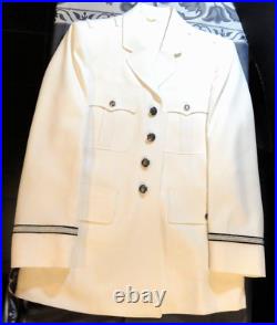 Very Rare 1983 Patriot Usaf Air Force White Uniform Jacket Coat Officer Mens 39r Very Rare 1983 Patriot Usaf Air Force White Uniform Jacket Coat Officer Mens 39r