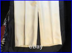 Very Rare 1983 Patriot Usaf Air Force White Uniform Pants & Belt 32x29