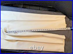 Very Rare 1983 Patriot Usaf Air Force White Uniform Pants & Belt 32x29