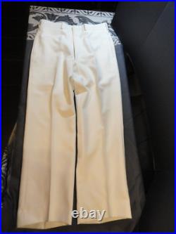 Very Rare 1983 Patriot Usaf Air Force White Uniform Pants & Belt 32x29