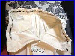 Very Rare 1983 Patriot Usaf Air Force White Uniform Pants & Belt 32x29