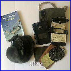 Vietnam USAF Pilot Lot Check List Knee Clipboard Flight Plan Card F-4 Phantom