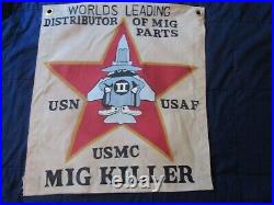 Vietnam Usn Usmc Usaf F-4 Phantom Mig Killer Bar- Ready Room Flag Vietnam Usn Usmc Usaf F-4 Phantom Mig Killer Bar- Ready Room Flag