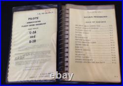 Vietnam War USAF Air Force Flight Crew Pilots Checklist U-3A / U-3B Booklet 1970