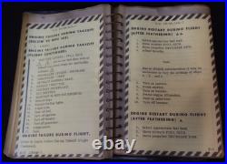 Vietnam War USAF Air Force Flight Crew Pilots Checklist U-3A / U-3B Booklet 1970