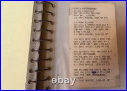 Vietnam War USAF Air Force Flight Crew Pilots Checklist U-3A / U-3B Booklet 1970
