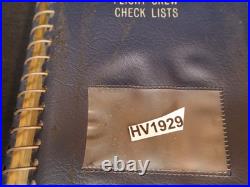 Vietnam War USAF Air Force Flight Crew Pilots Checklist U-3A / U-3B Booklet 1970