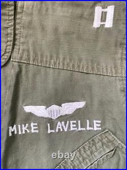 Vietnam War Usaf Flight Party Suit Nkp Thai Made & Erdl Tropical Jacket Lot Of 2