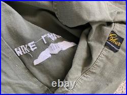 Vietnam War Usaf Flight Party Suit Nkp Thai Made & Erdl Tropical Jacket Lot Of 2